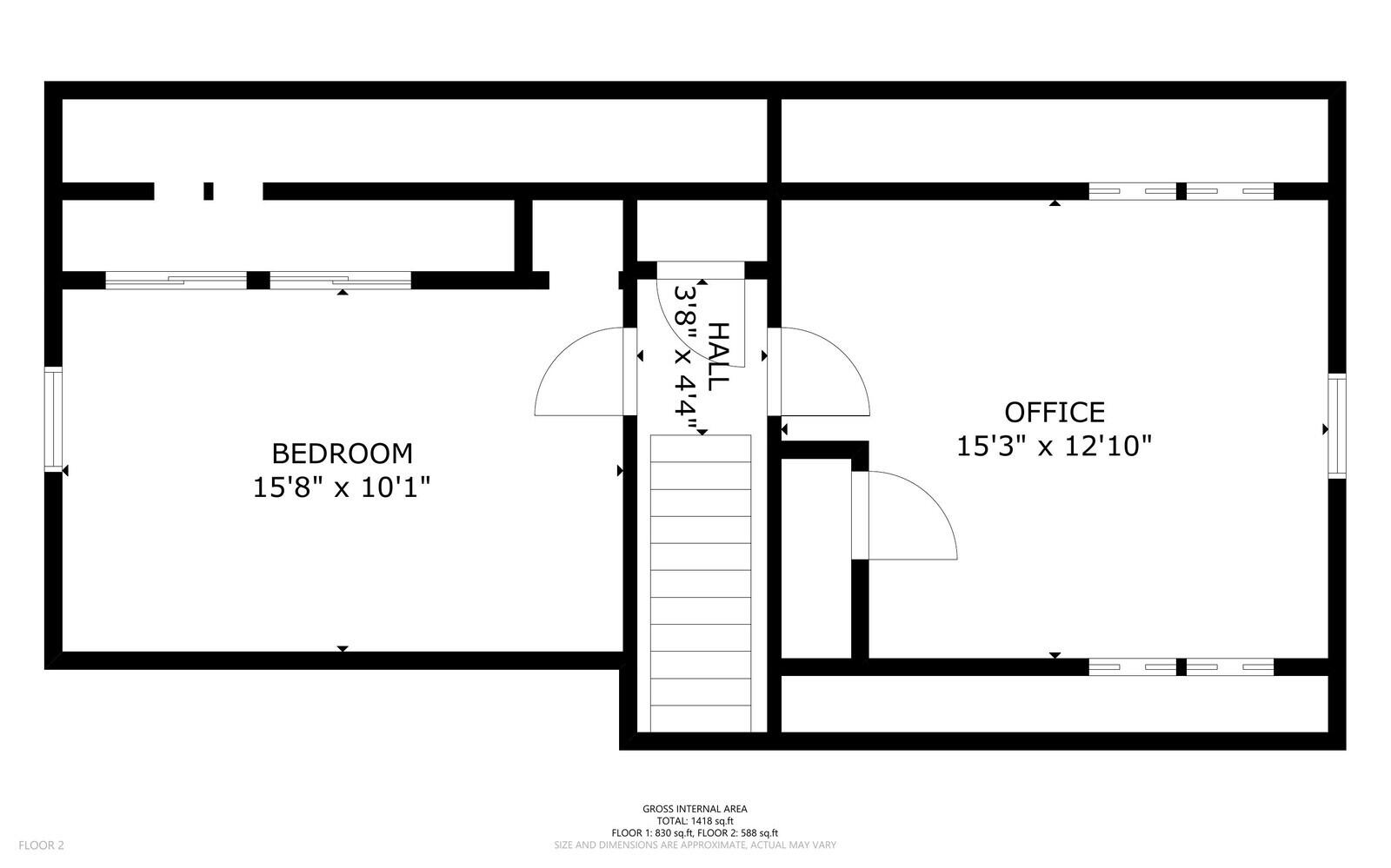 10 Deforge Street Lewiston, ME 04240 - Photo 52 of 53 Floor 2 Sketch
