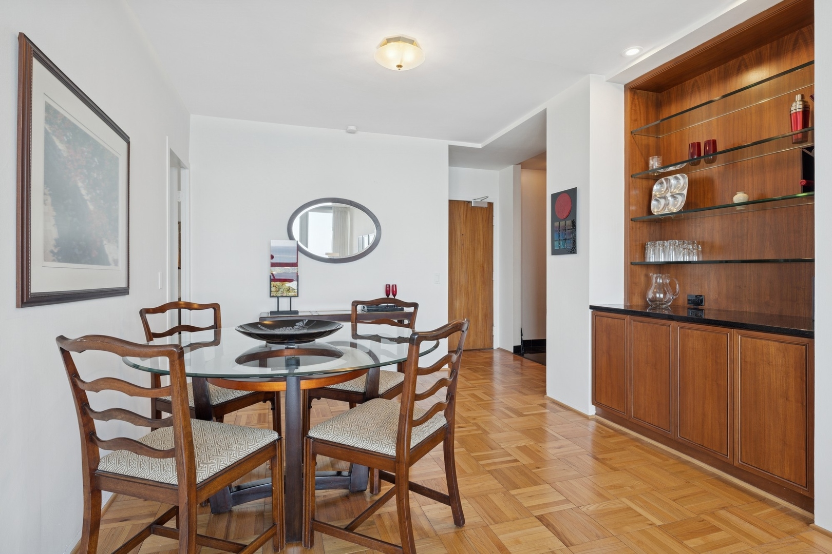 880 North Lake Shore Drive, Unit 11D Chicago, IL 60611 - Photo 7 of 15 a view of a dining room with furniture