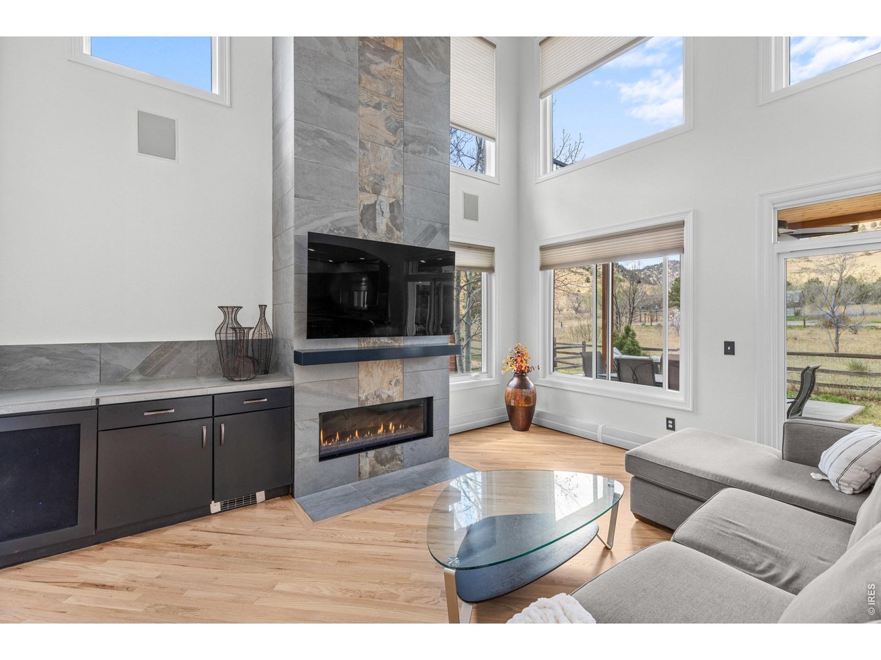 4825 6th Street Boulder, CO 80304 - Photo 2 of 50 a living room with furniture and a fireplace
