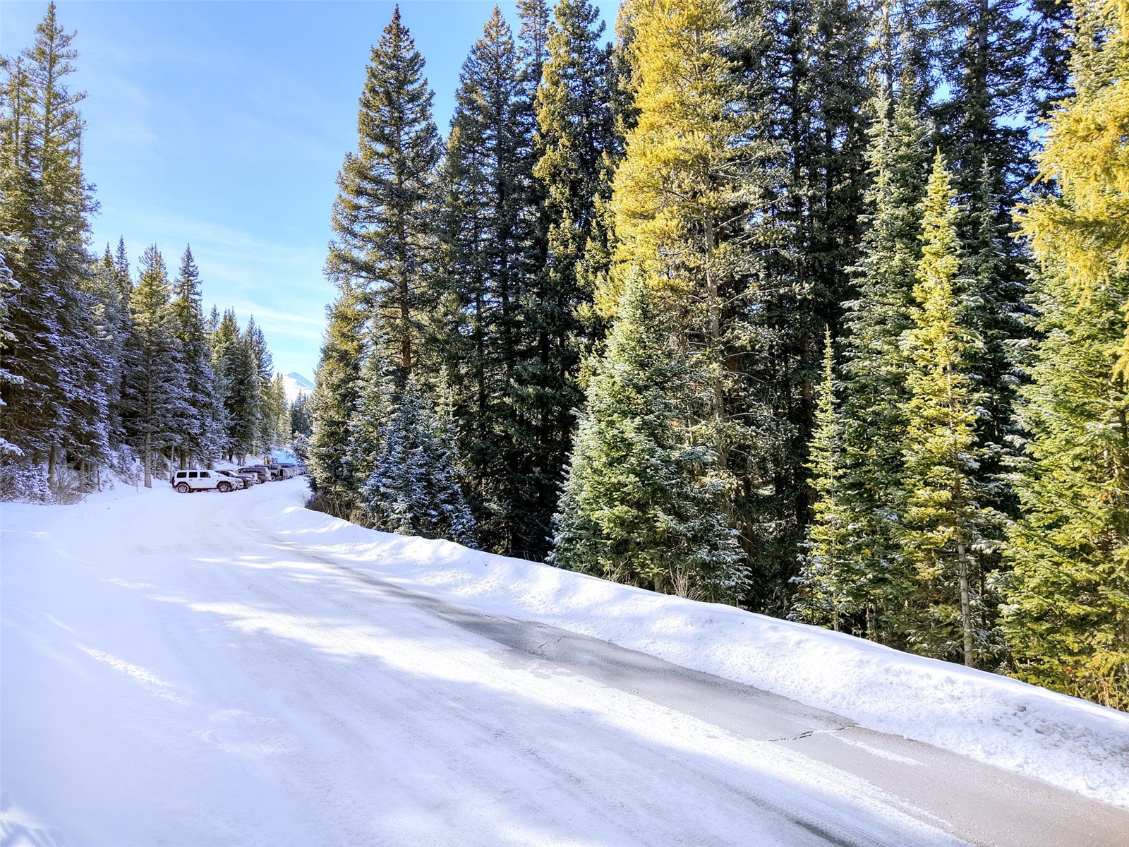 3362 Boreas Pass Road Breckenridge, CO 80424 - Photo 14 of 17 a view of a road from a window