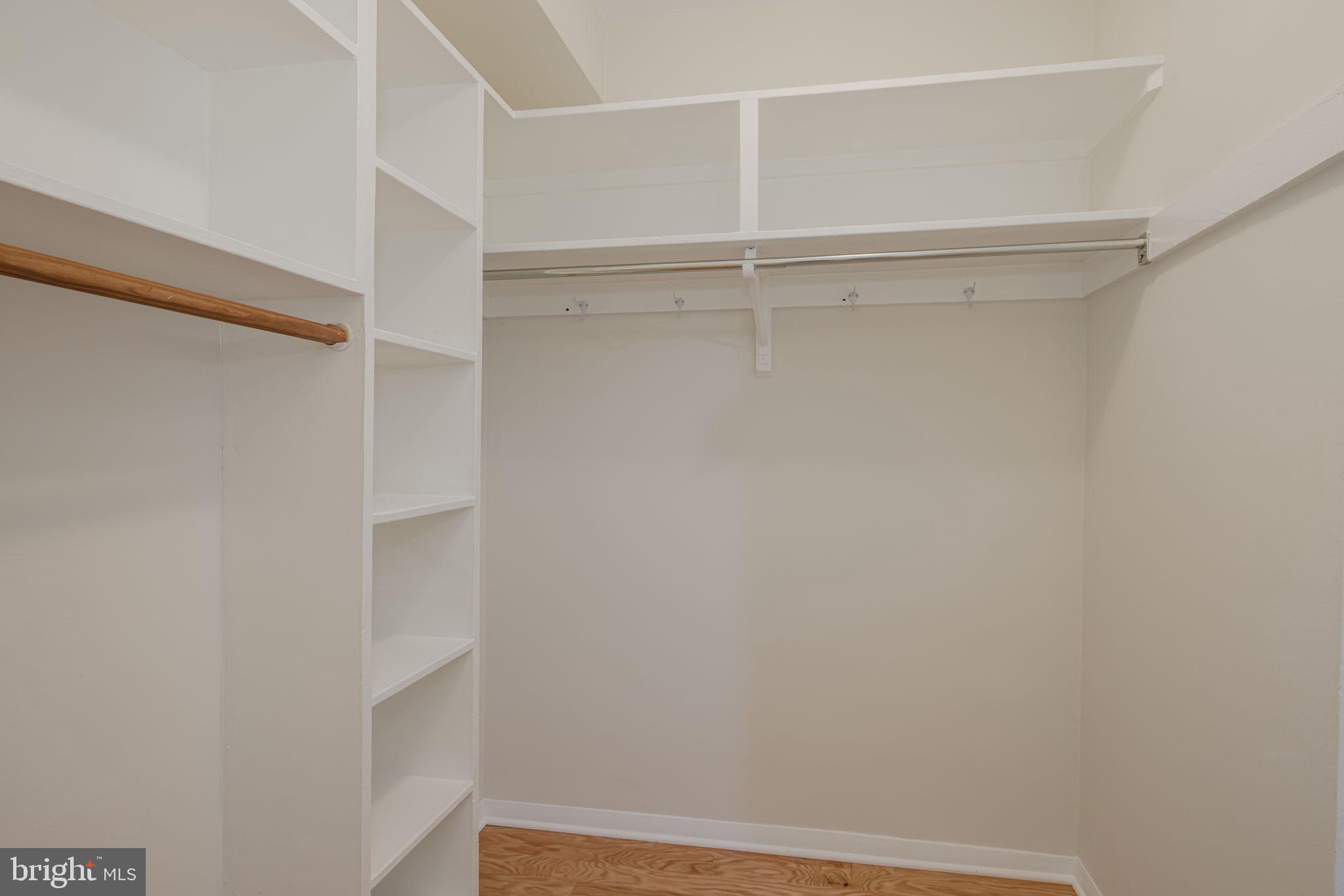 4000 Tunlaw Road Northwest, Unit 600 Washington, DC 20007 - Photo 13 of 27 a view of an empty walk in closet