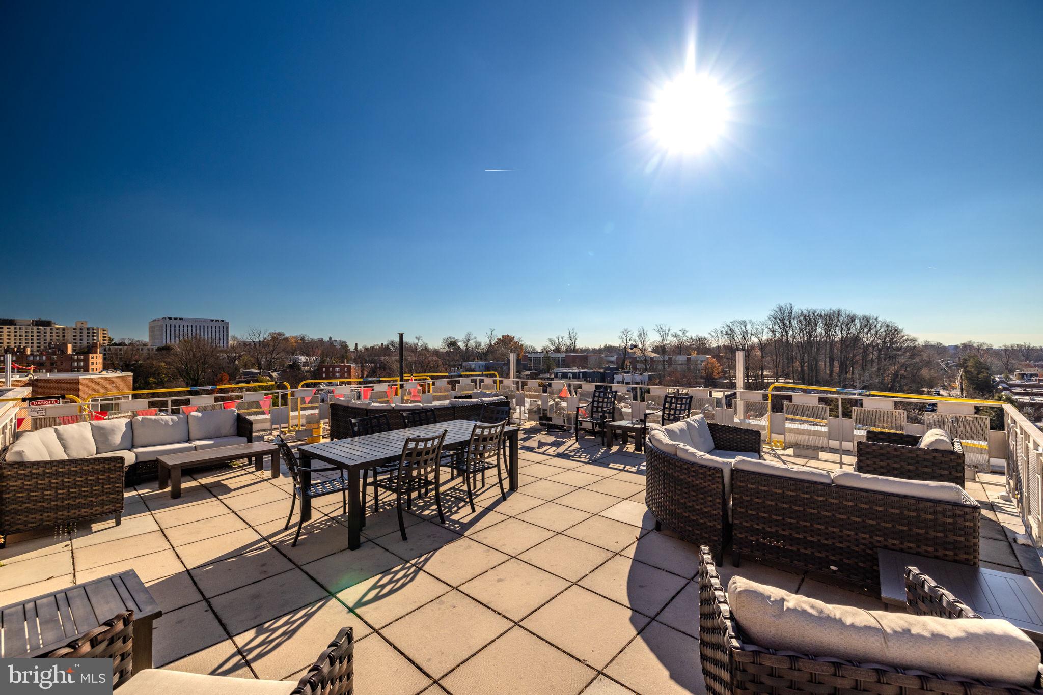 4000 Tunlaw Road Northwest, Unit 600 Washington, DC 20007 - Photo 21 of 27 a view of a terrace with furniture