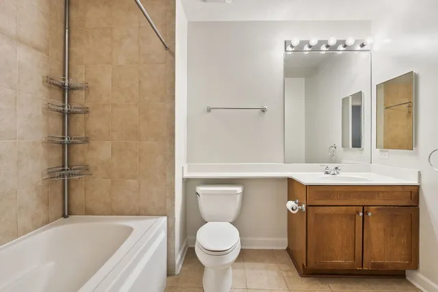a view of a hallway with washer and dryer