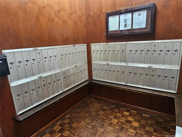 a view of a hardwood & staircase