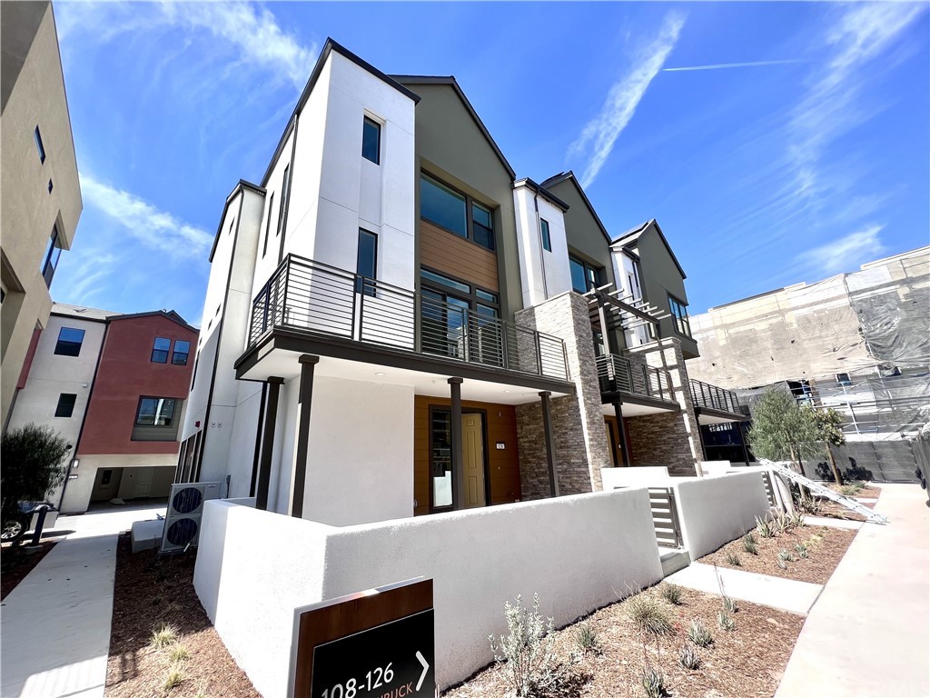 a view of a building with a outdoor space