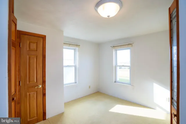 a view of empty room