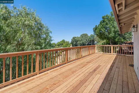 a view of a yard with an outdoor space