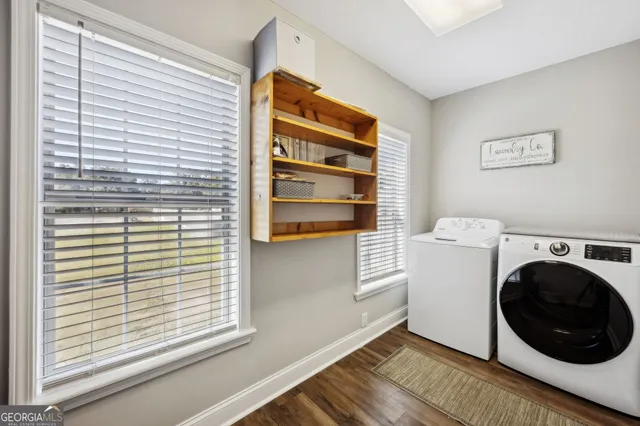 a view of a swimming pool with an ocean view