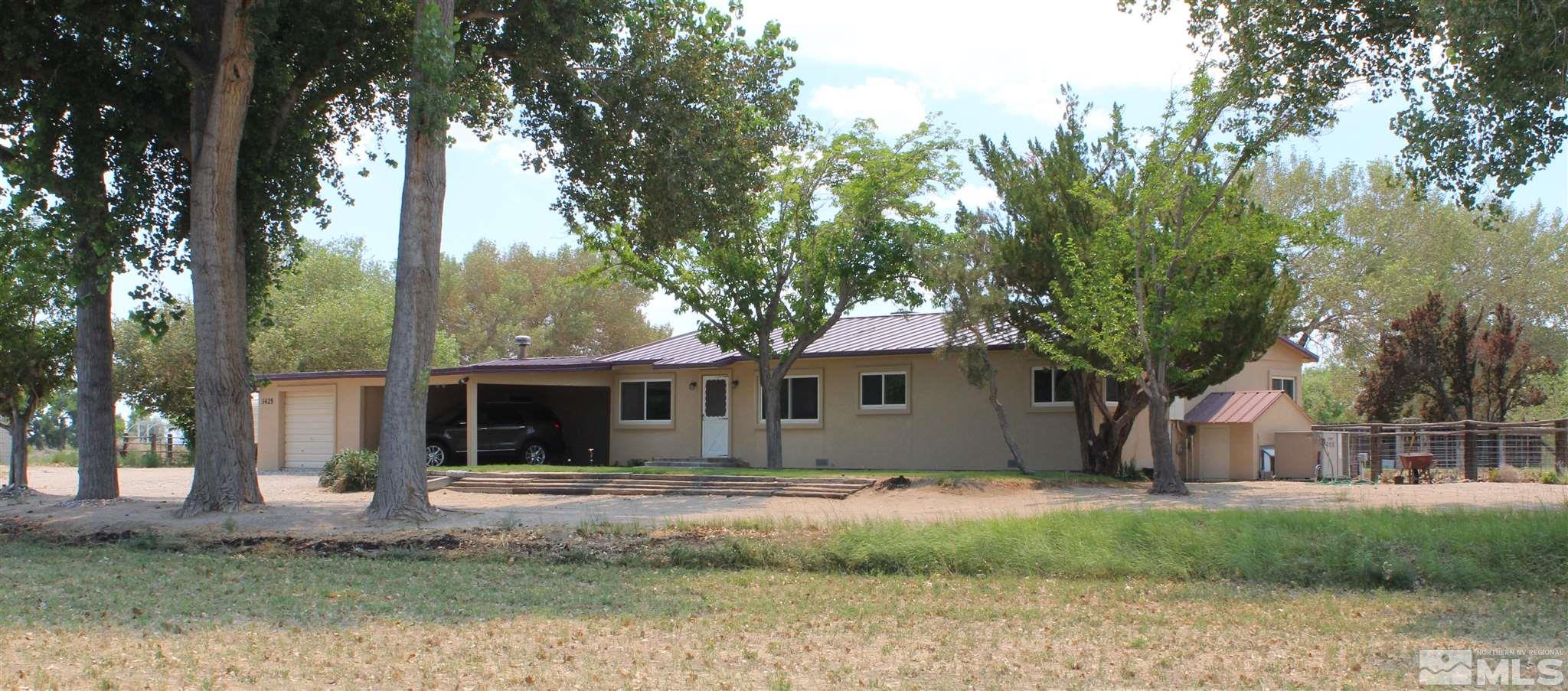3425 Sorensen Road Fallon, NV 89406 - Photo 1 of 37 a view of house with a yard