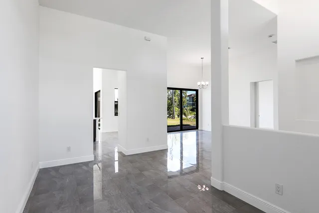 wooden floor in an empty room