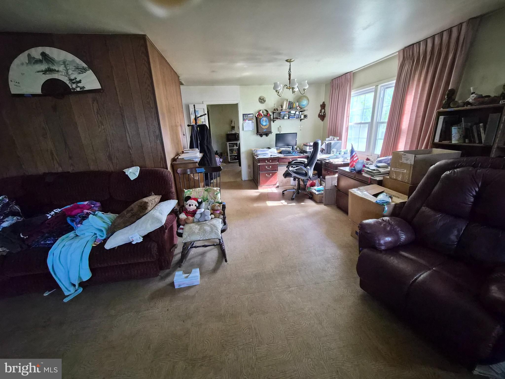 157 Edge Lane Willingboro, NJ 08046 - Photo 5 of 27 a living room with furniture and a chandelier