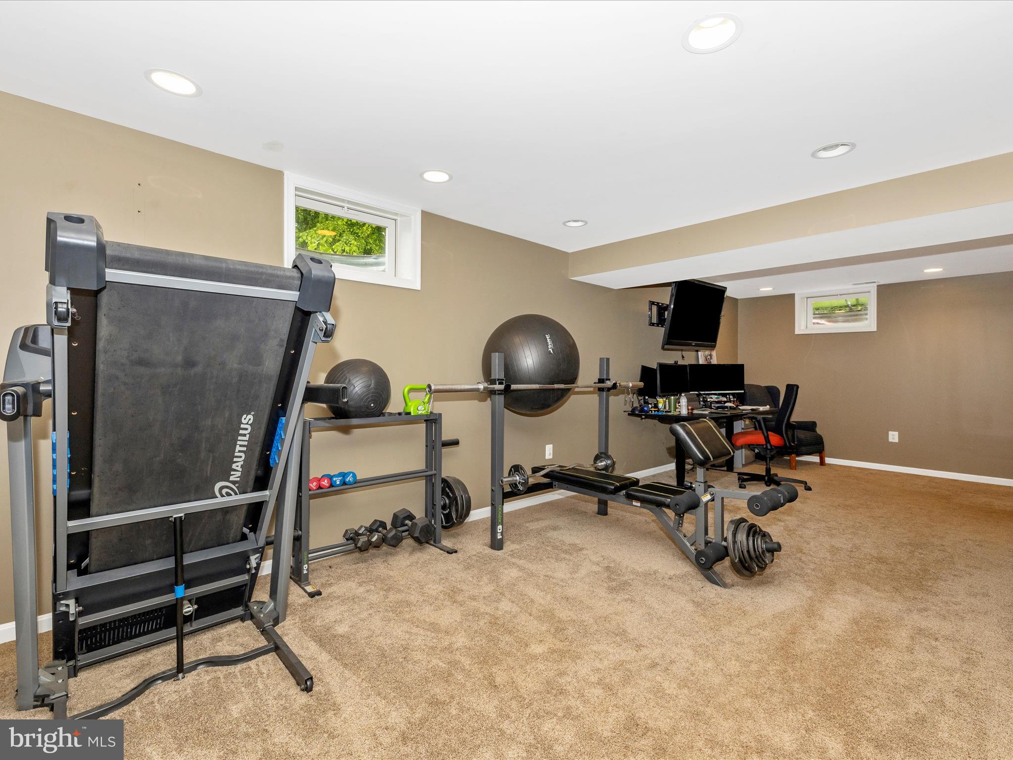 5880 Union Ridge Drive Adamstown, MD 21710 - Photo 38 of 49 a view of a room with gym equipment