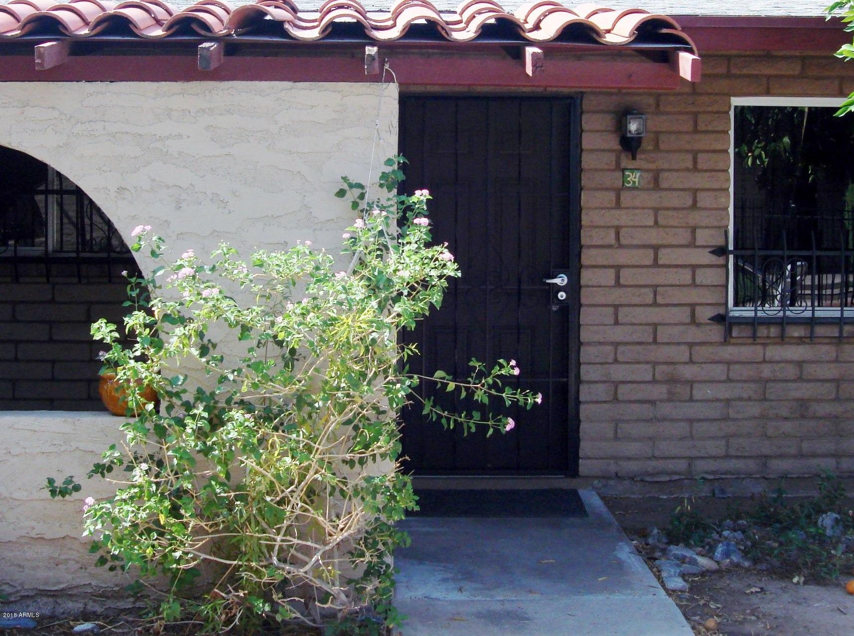 6733 North 16th Street, Unit 34 Phoenix, AZ 85016 - Photo 13 of 13 Front Door