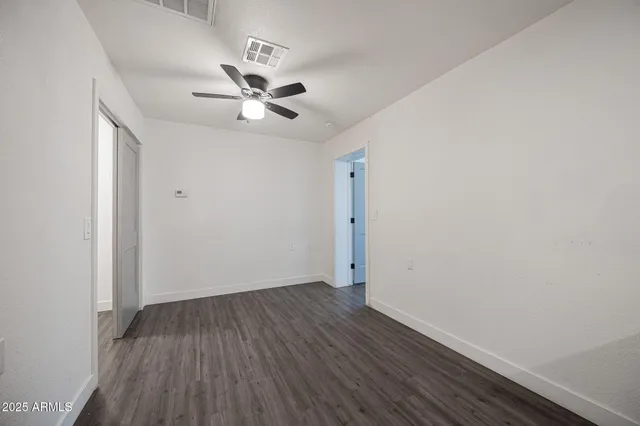 wooden floor in an empty room