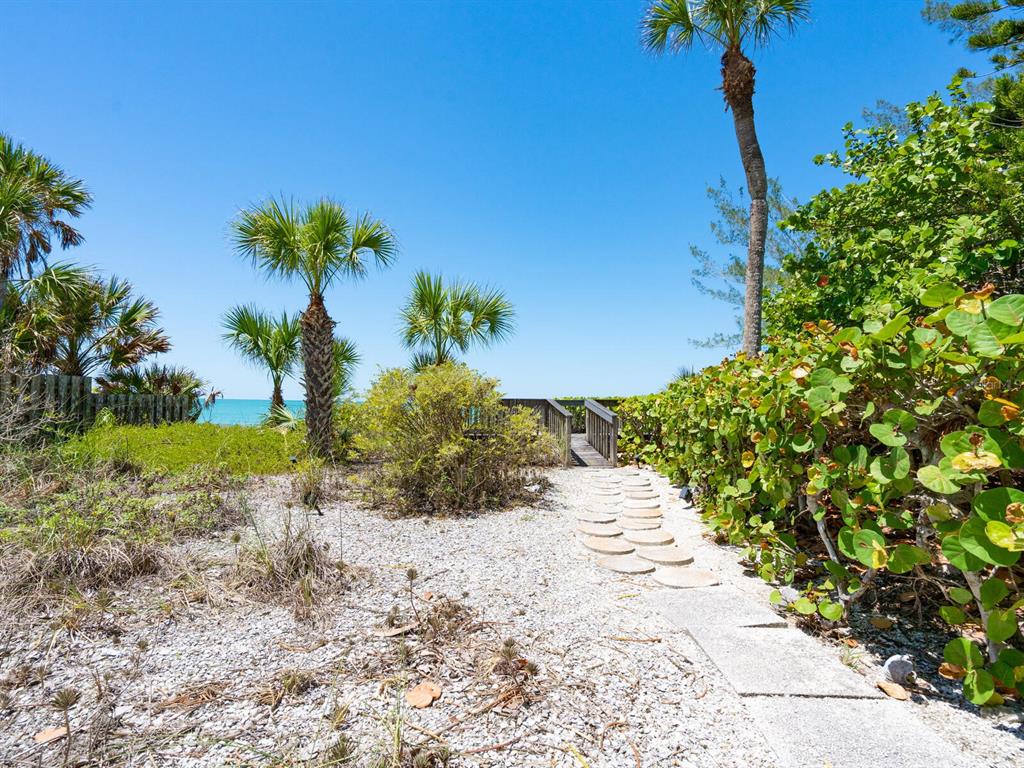3201 Casey Key Road Nokomis, FL 34275 - Photo 71 of 98 a view of a garden with a tree