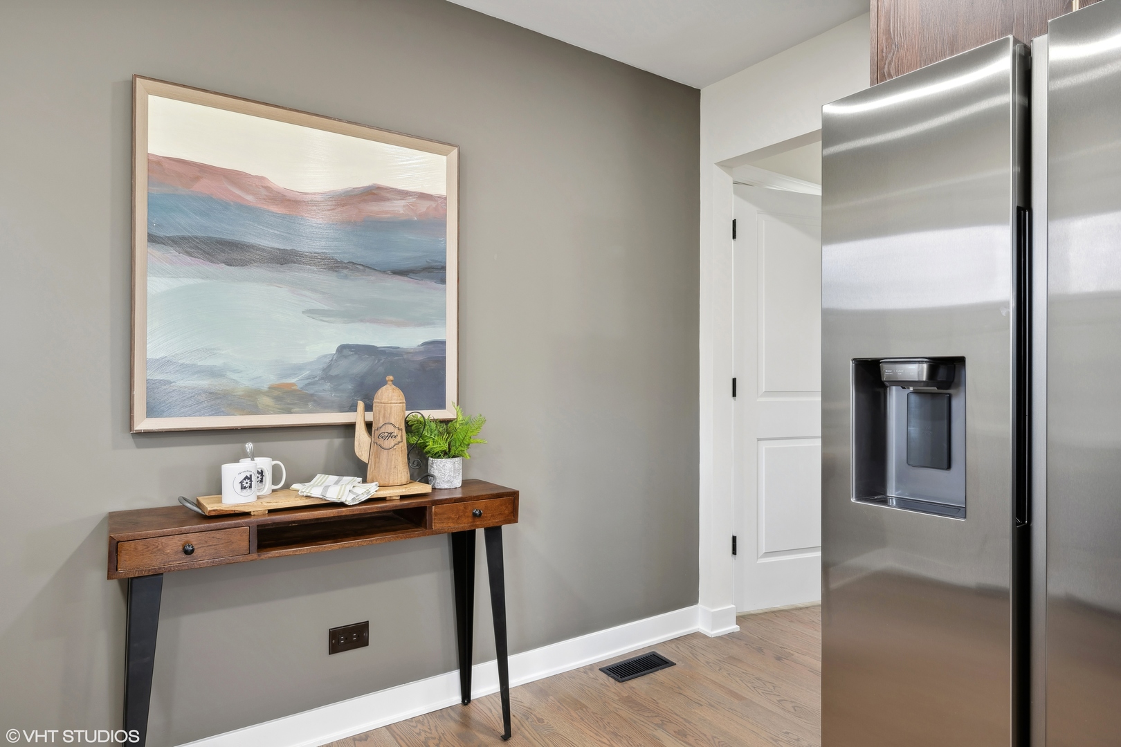 26340 West Merton Road Barrington, IL 60010 - Photo 8 of 22 a view of living room with a sink and a mirror