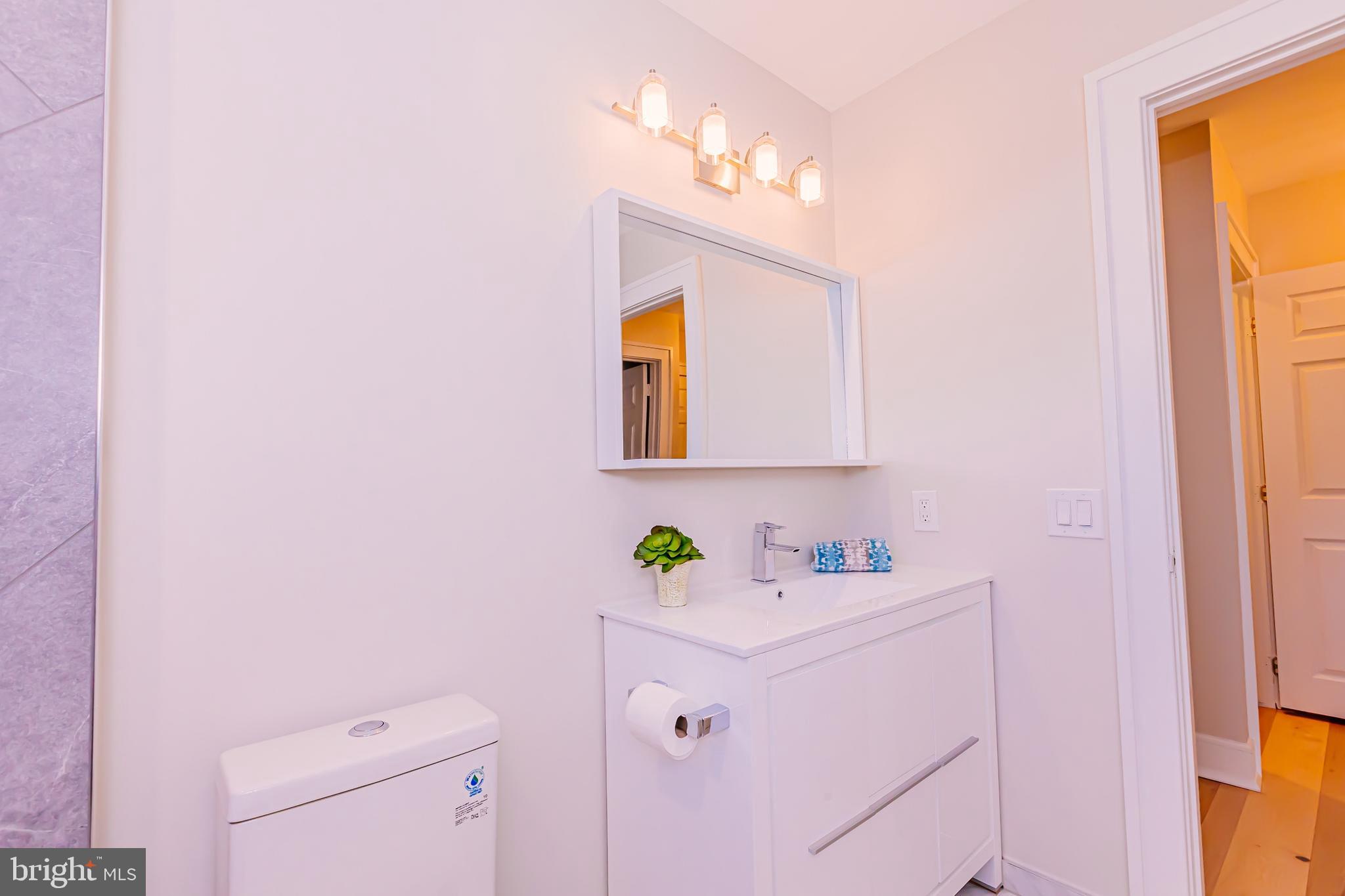 1091 Highland Road Newtown, PA 18940 - Photo 98 of 128 a bathroom with a sink vanity and a mirror