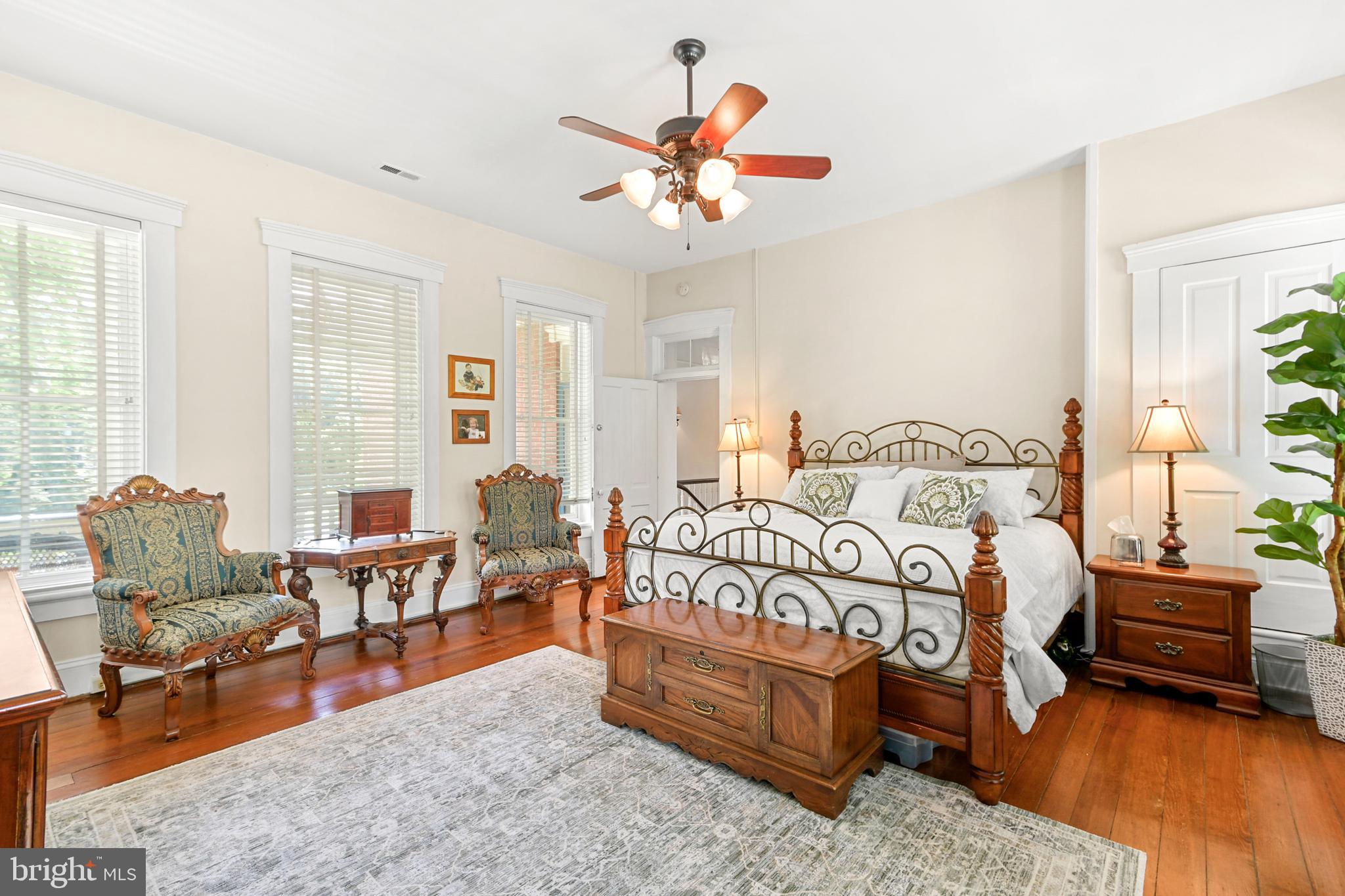 6229 Linganore Road Frederick, MD 21701 - Photo 49 of 91 a bedroom with furniture and a large window