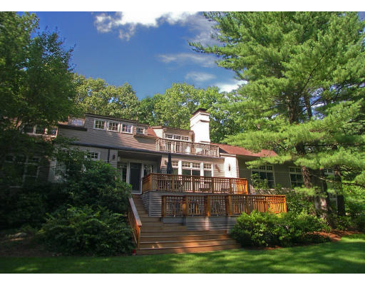 16 Hancock Road Weston, MA 02493 - Photo 2 of 23 a view of house with outdoor space and swimming pool