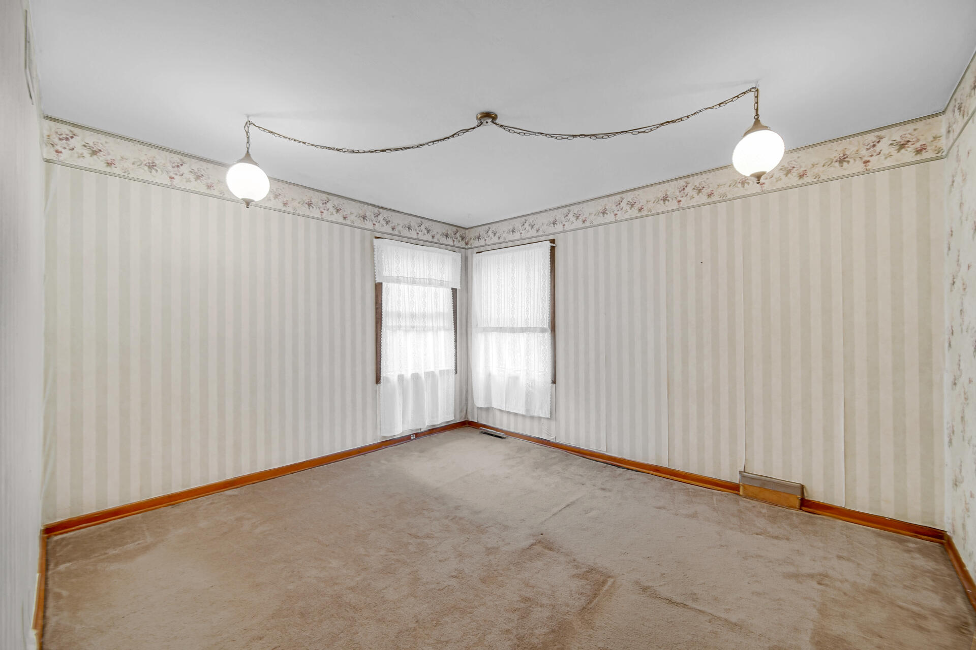 1288 North Brummitt Road Chesterton, IN 46304 - Photo 13 of 23 a view of an empty room with a window