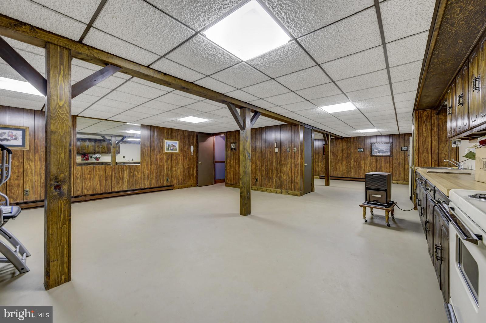 305 Eayrestown Road Southampton, NJ 08088 - Photo 23 of 35 Finished Basement with Cooking Facility