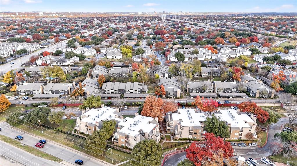 9801 Walnut Street, Unit 212 Dallas, TX 75243 - Photo 16 of 16 an aerial view of a city