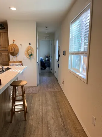 a bathroom with a tub and a shower