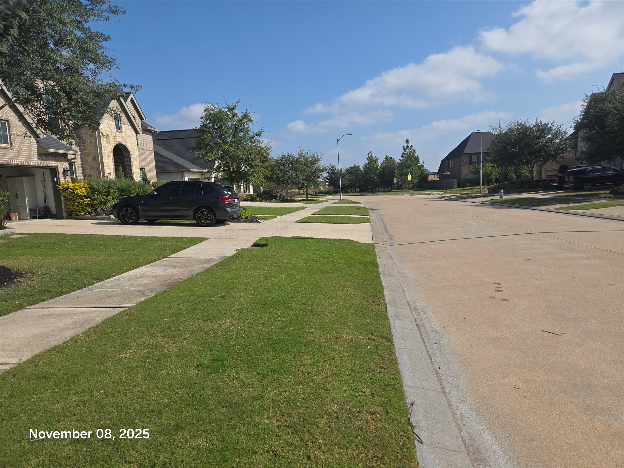 28610 Thornsby Ridge Court Fulshear, TX 77441 - Photo 3 of 7 a view of yard with swimming pool and green space