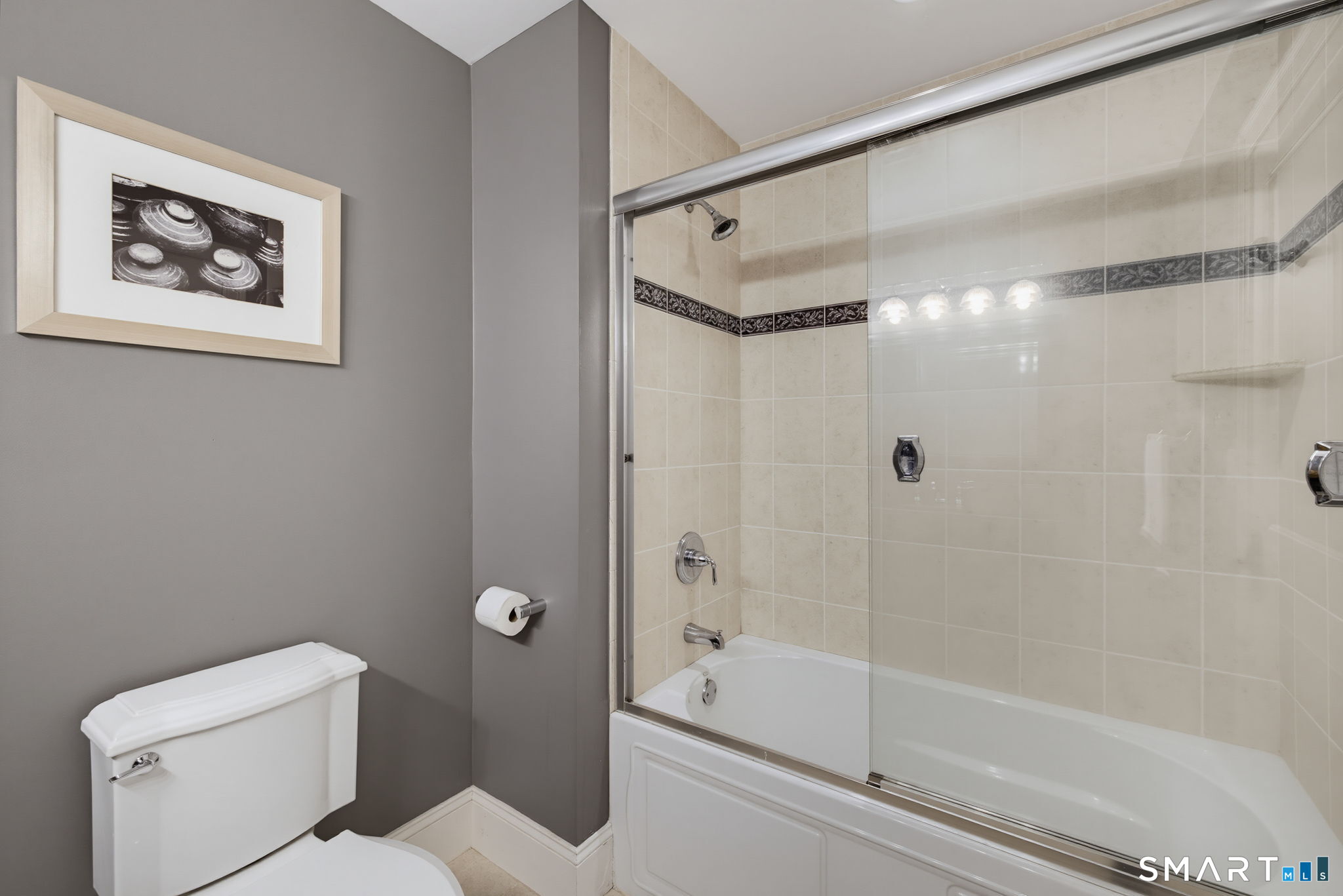 158 Appian Way Coventry, CT 06238 - Photo 36 of 40 a bathroom with a shower and toilet