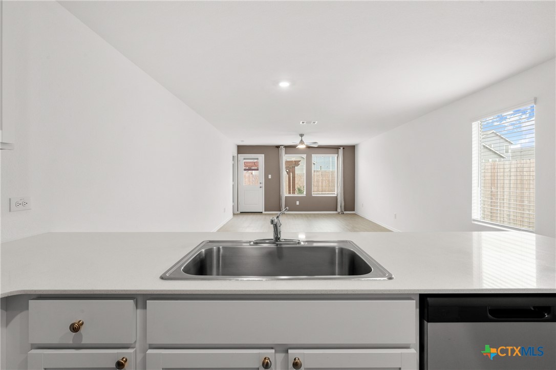 517 Texas Angel Way Jarrell, TX 76537 - Photo 9 of 35 a close view of sink and tap