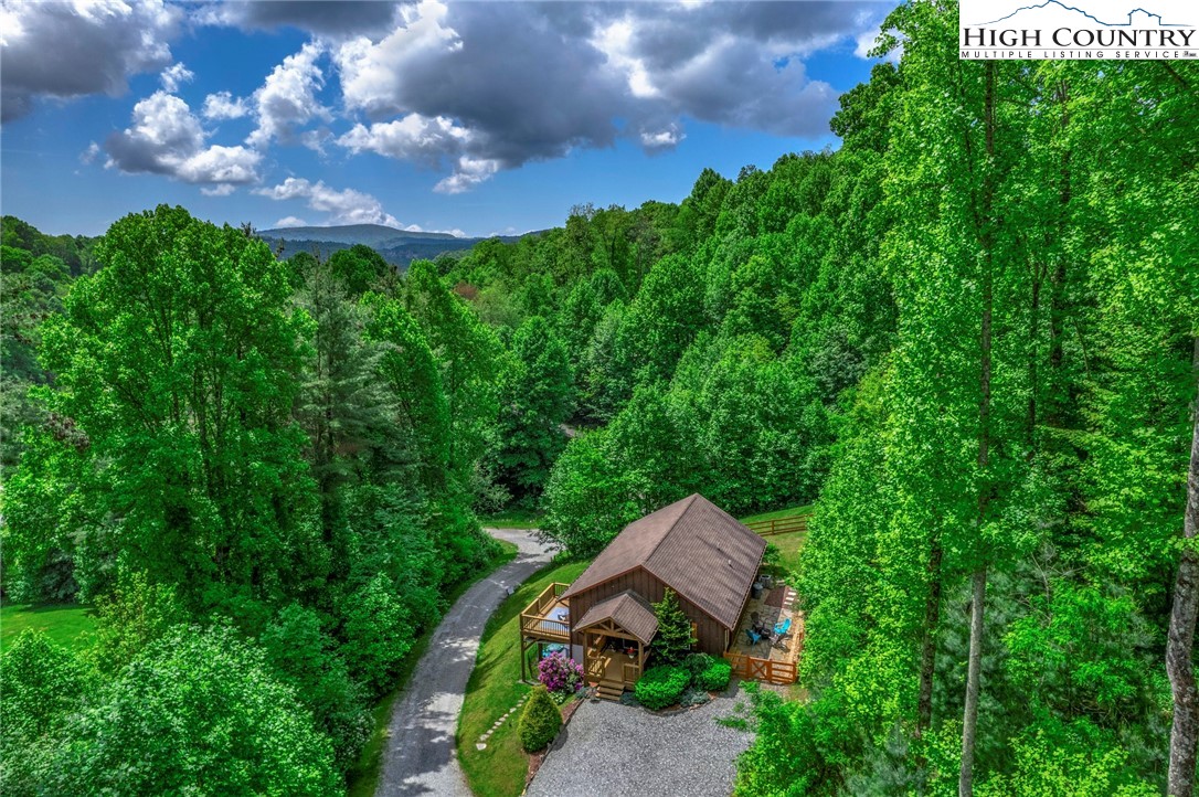 198 Eagles Path Boone, NC 28607 - Photo 42 of 44 a backyard of a house with lots of green space