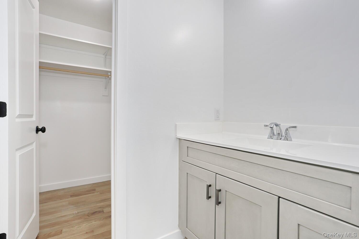 37 Ewing Avenue, Unit 202 Spring Valley, NY 10977 - Photo 21 of 50 a bathroom with a sink and a mirror