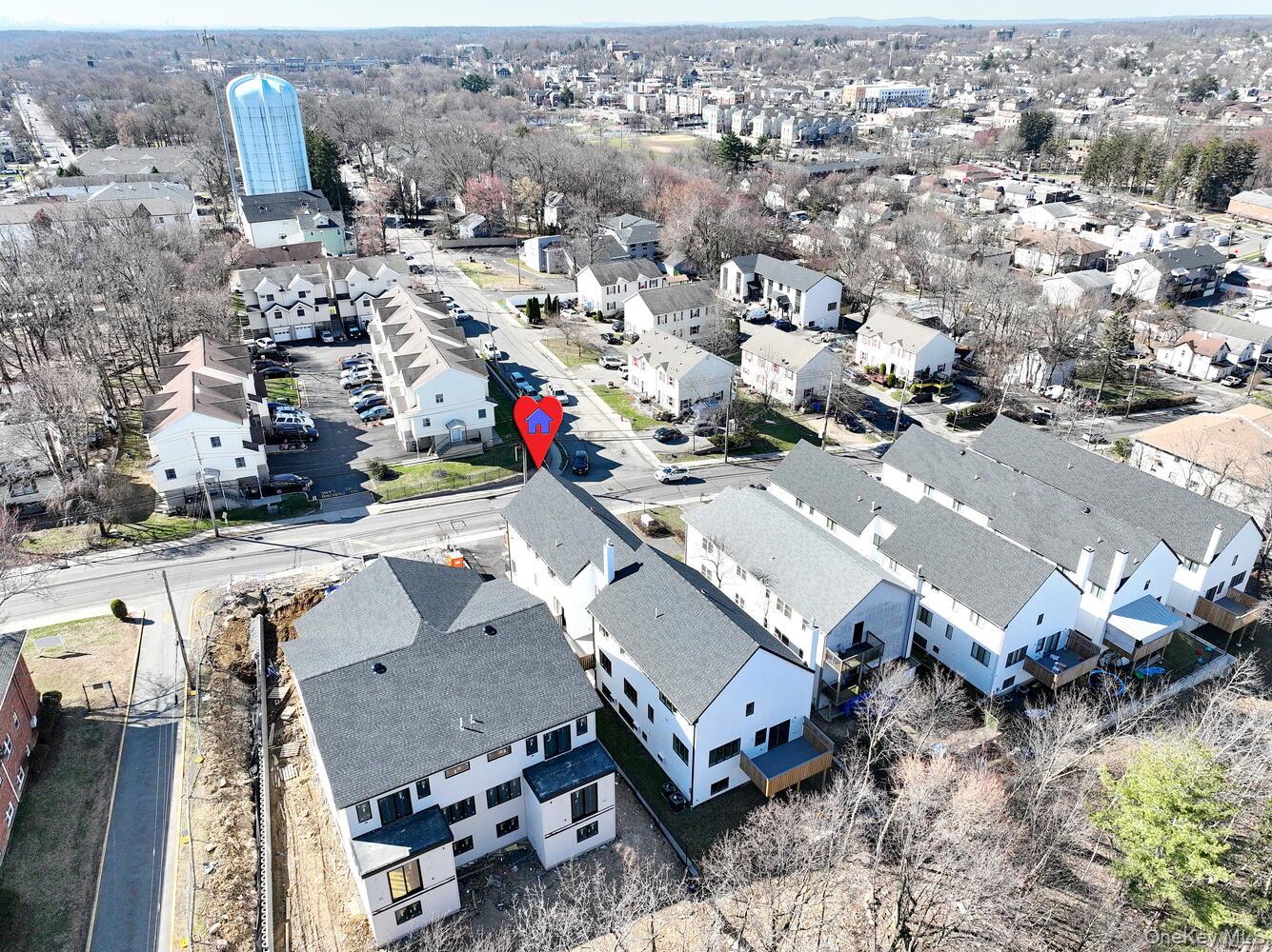 37 Ewing Avenue, Unit 202 Spring Valley, NY 10977 - Photo 49 of 50 an aerial view of a city with lots of residential buildings