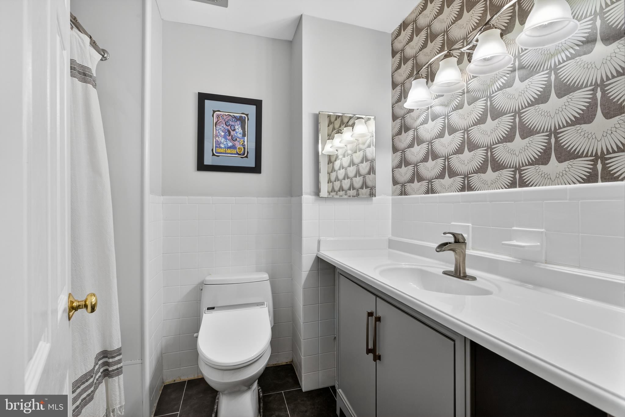 216 Revere Road Marlton, NJ 08053 - Photo 20 of 47 a bathroom with a toilet sink and mirror