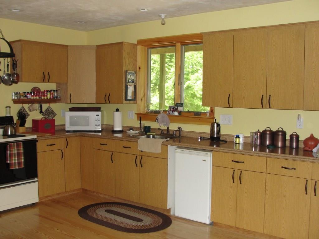 433 Sweden Road Bridgton, ME 04009 - Photo 11 of 21 Kitchen with new wood flooring...
