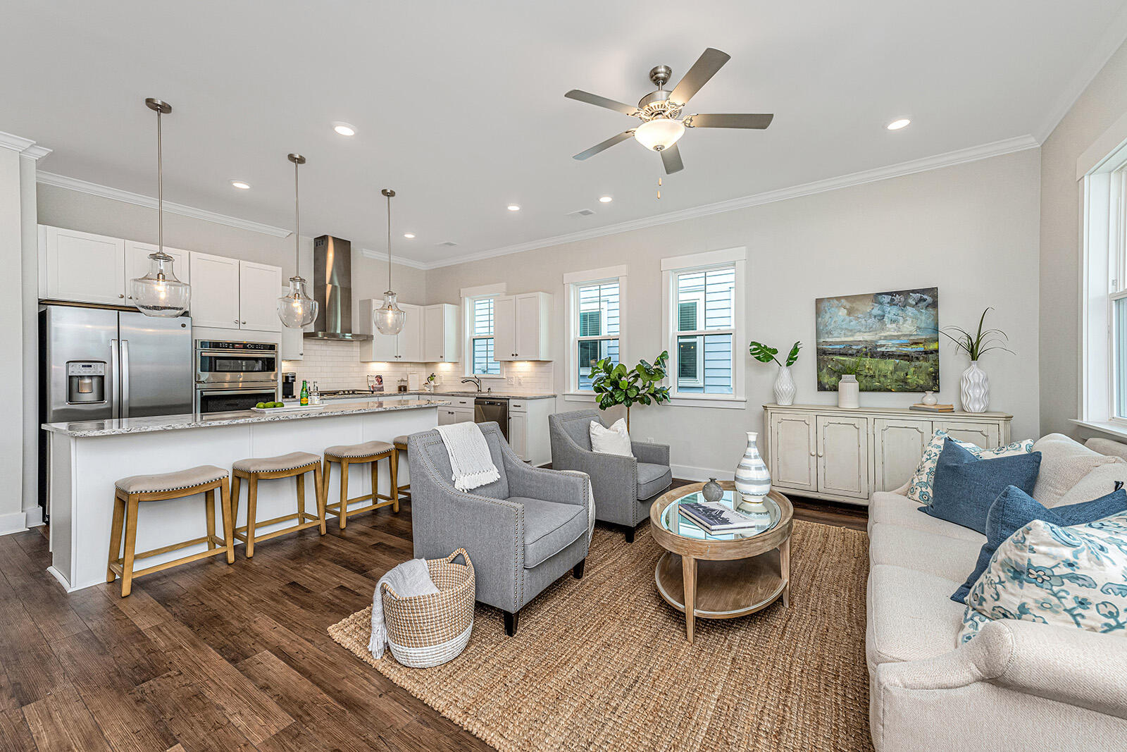 3498 Habenaria Rd Mount, Unit 10 Mount Pleasant, SC 29466 - Photo 1 of 34 Great Room and Kitchen