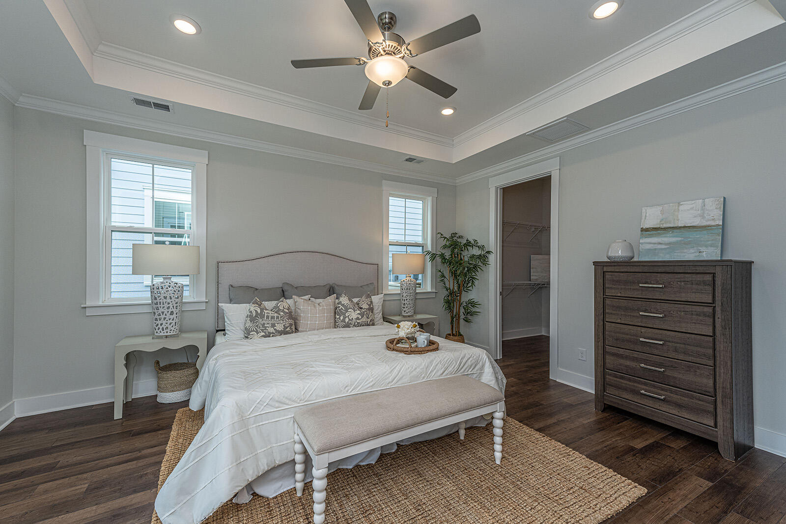 3498 Habenaria Rd Mount, Unit 10 Mount Pleasant, SC 29466 - Photo 31 of 34 Primary Bedroom 2 - Albemarle B - Cottag