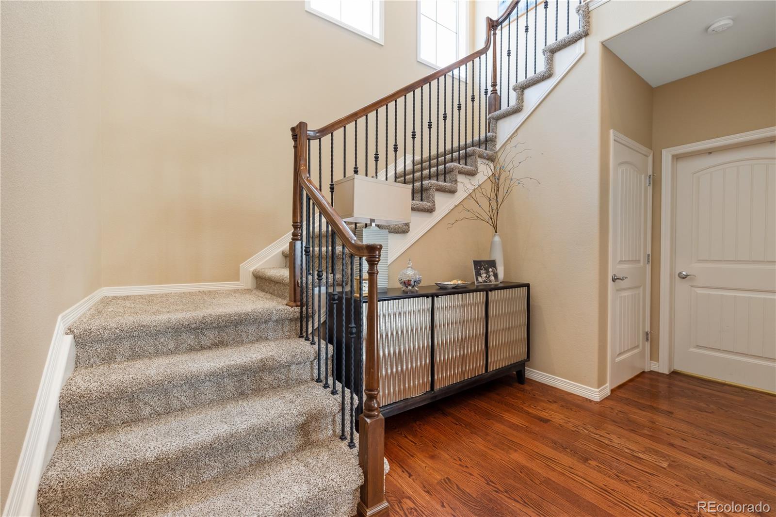 10681 Sundial Rim Road Highlands Ranch, CO 80126 - Photo 15 of 45 a view of entryway with wooden floor