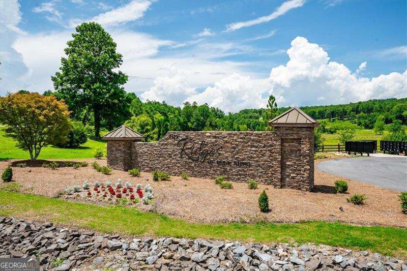 0 Ridge Drive, Unit LOT #65 Morganton, GA 30560 - Photo 7 of 13 a flower garden in the backyard of a house