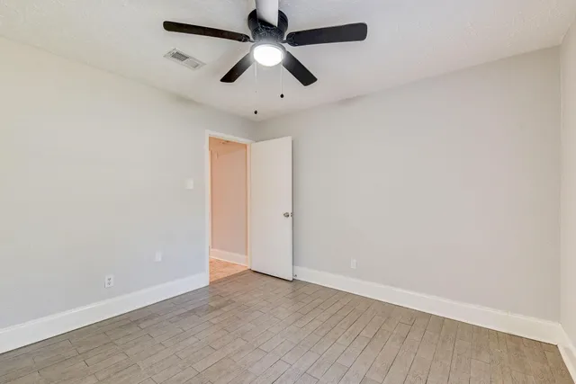 wooden floor in an empty room