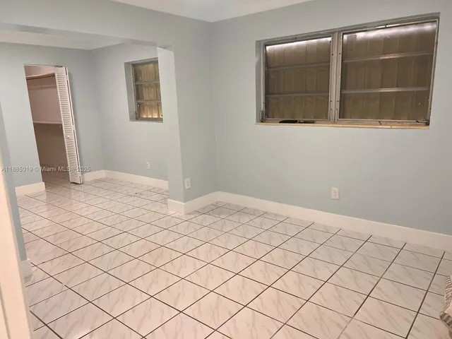 a view of empty room