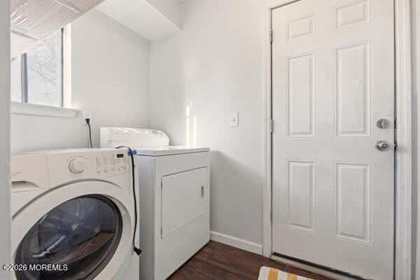 7 Tracey Court Howell, NJ 07731 - Photo 14 of 20 a utility room with dryer and washer