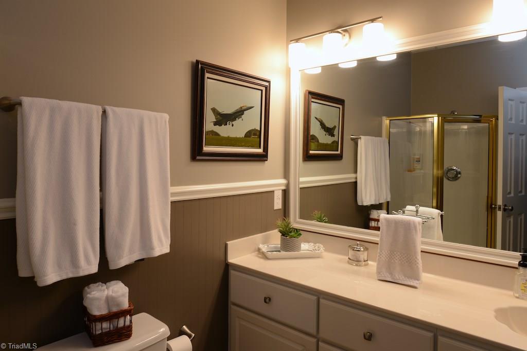 1709 Heathcliff Road High Point, NC 27262 - Photo 27 of 30 Full bathroom in the basement makes this area so versatile