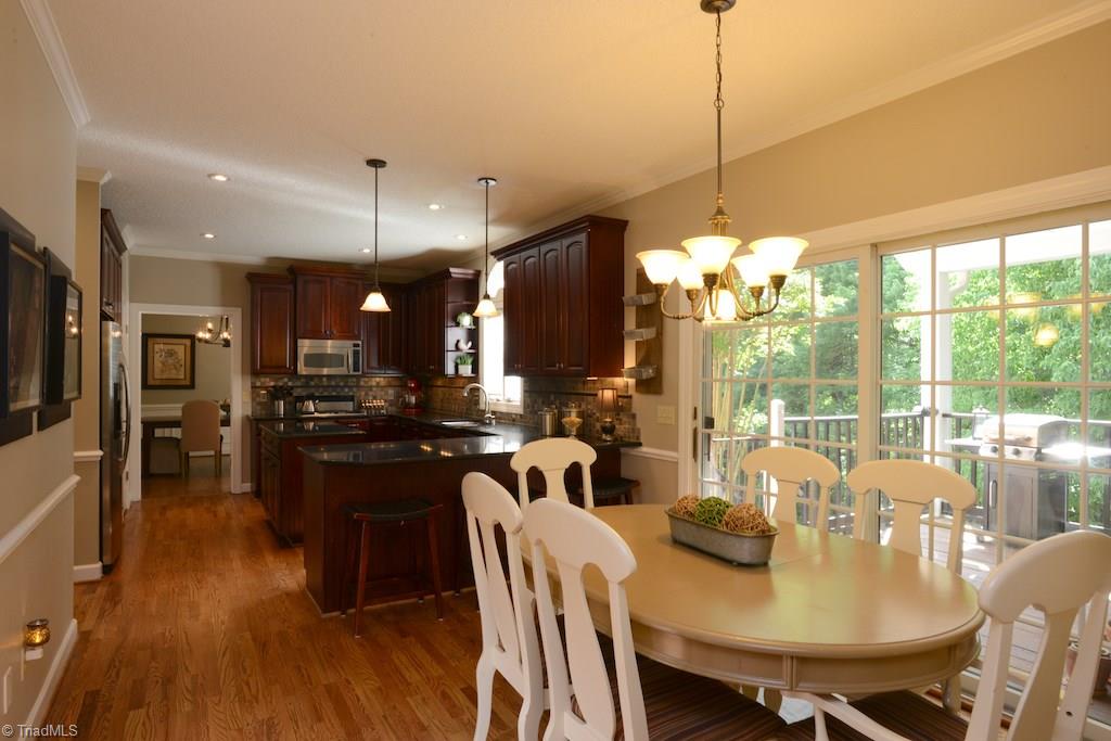 1709 Heathcliff Road High Point, NC 27262 - Photo 7 of 30 Open kitchen with breakfast room!