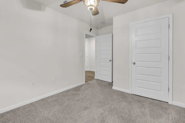 an empty room with a empty space