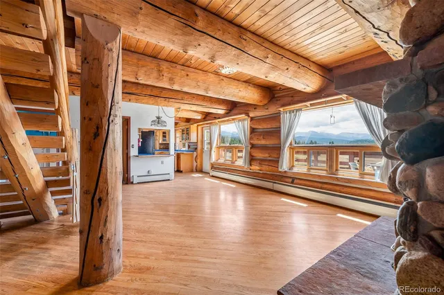 a view of front door with hallway