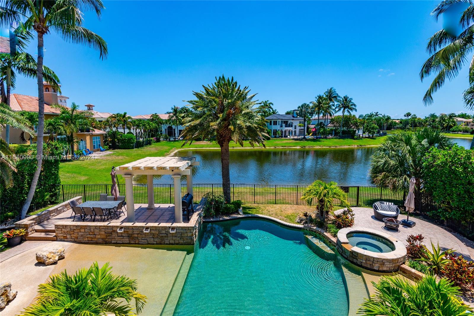 17586 Middlebrook Way Boca Raton, FL 33496 - Photo 51 of 86 a view of a swimming pool with lounge chairs