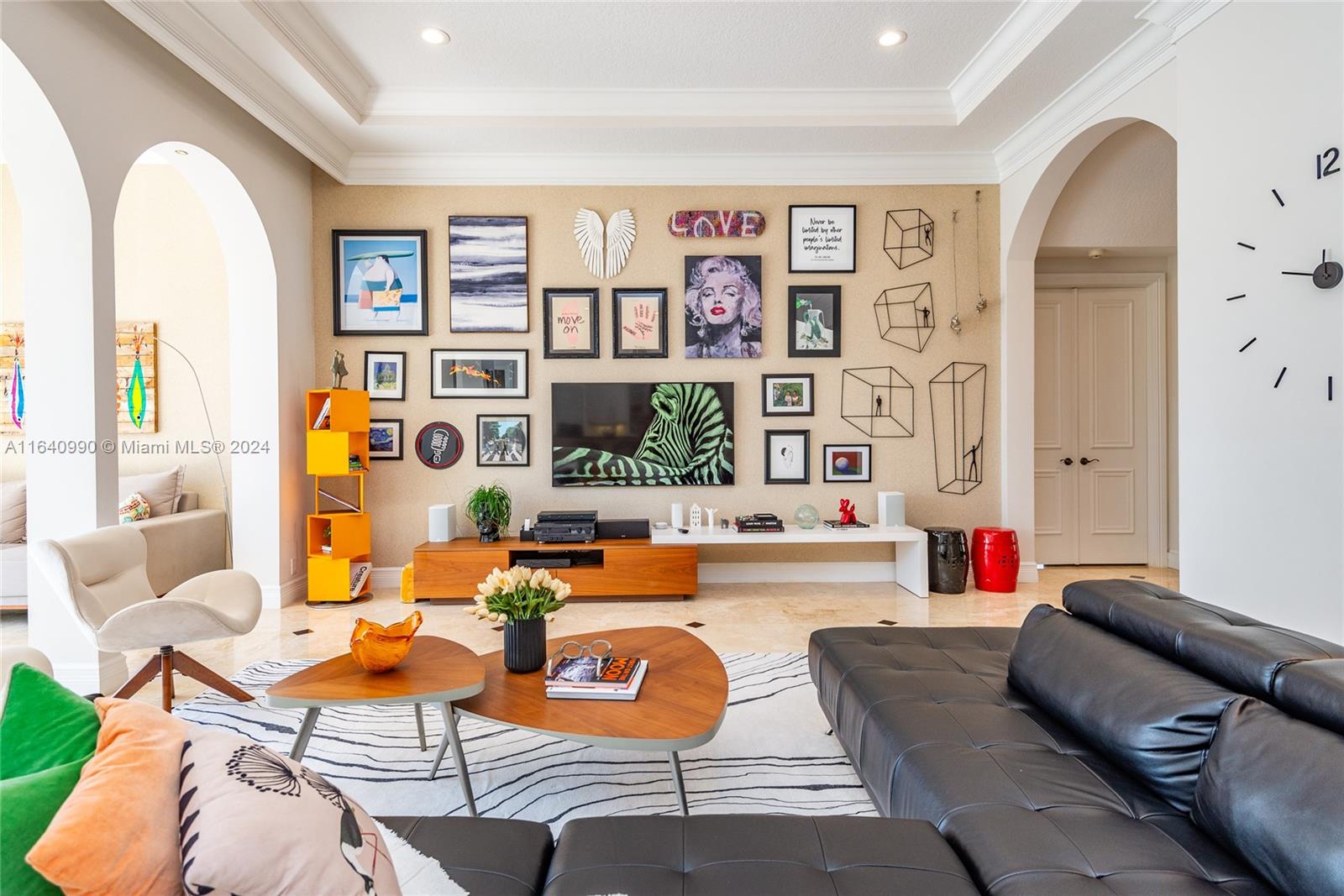 17586 Middlebrook Way Boca Raton, FL 33496 - Photo 8 of 86 a living room with patio furniture and a large window