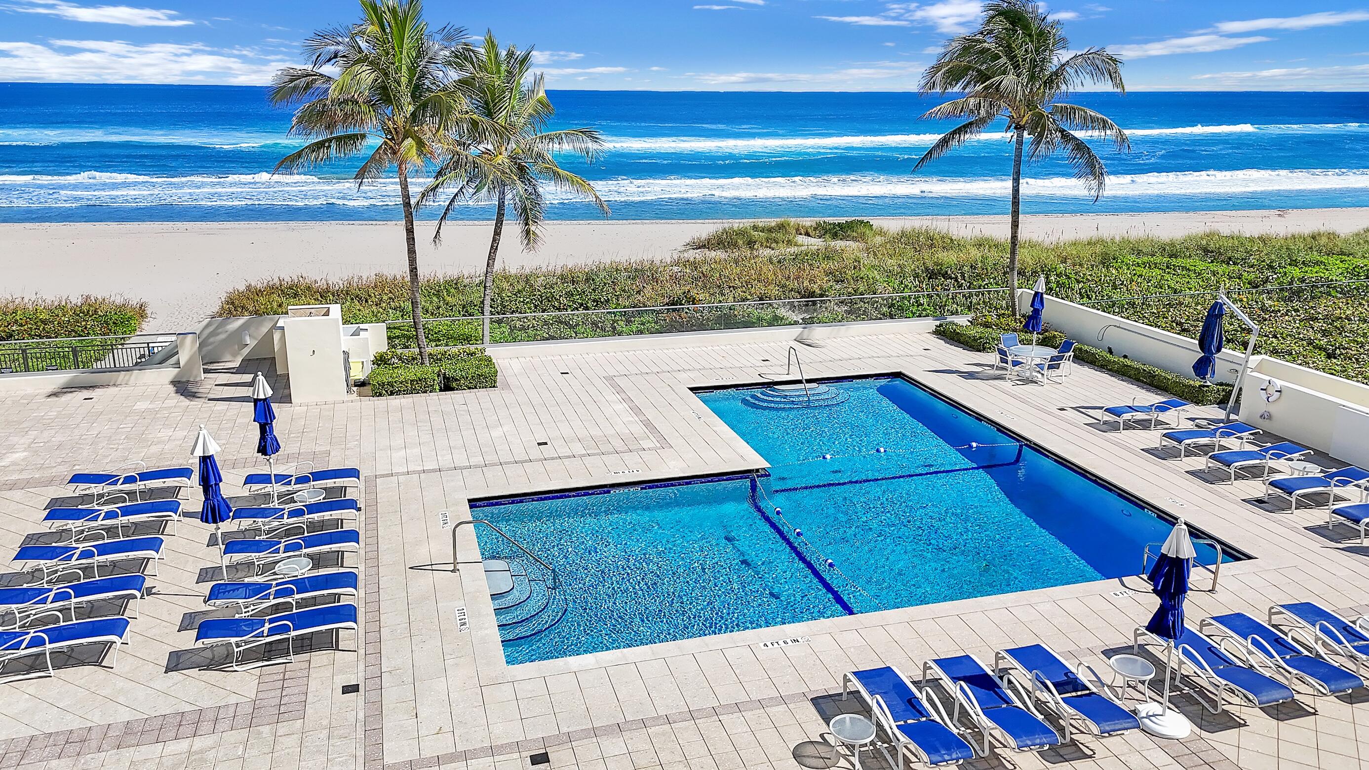 600 South Ocean Boulevard, Unit 802 Boca Raton, FL 33432 - Photo 18 of 27 a balcony view with a potted plant