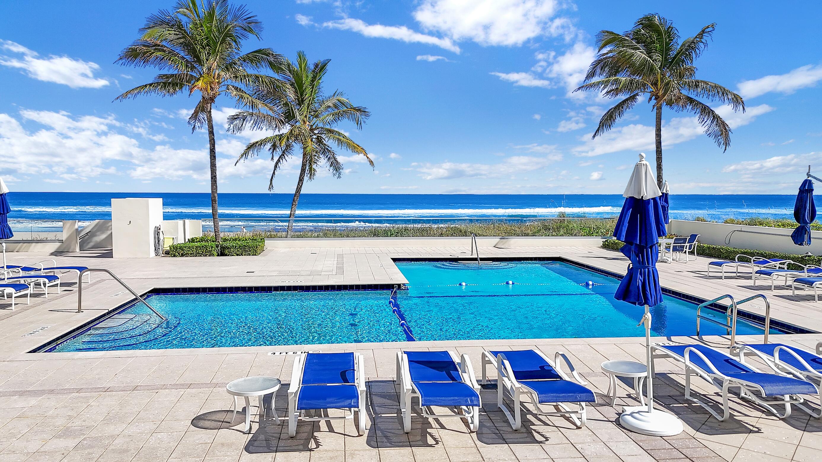 600 South Ocean Boulevard, Unit 802 Boca Raton, FL 33432 - Photo 19 of 27 a view of living room with furniture and wooden floor